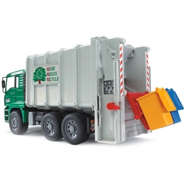 Bruder Man Tga Vuilniswagen Achterlader 02764
