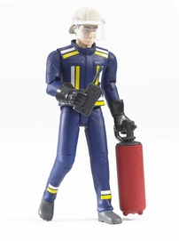 Bruder Brandweerman Met Helm En Toebehoren 60100