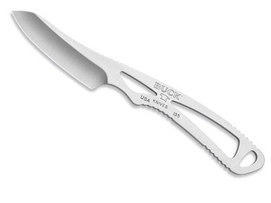 Jachtmes PakLite Caper Stainless Zilver Buck