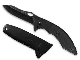 Jachtmes Maverik Zwart Buck