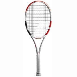 Tennisschläger Babolat Pure Strike 25 SC White Red Black 2020 (Besaitet) Kinder-Griffstärke L0