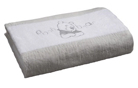 Babydeken Anel Pooh Grey Katoen