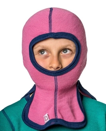 Balaclava Woolpower 200 Sea Star Rose Small Kinder