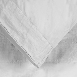 Kissenbezüge House in Style Como Light Grey Mako-Satin