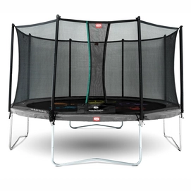 Trampoline BERG Favorit Grey 430 Levels + Safety Net Comfort