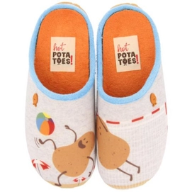 Pantoffel Hot Potatoes Kids Besate Grey