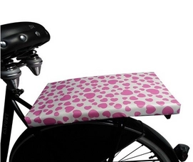 Bagagedragerkussen Bikecap Pillow Love You More Pink
