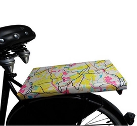 Bagagedragerkussen Bikecap Pillow Off The Map Yellow