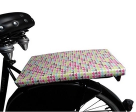 Bagagedragerkussen Bikecap Pillow This Side Up Pink
