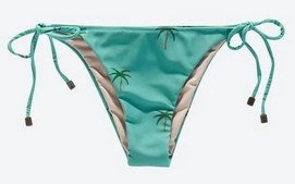 Bikinibroekje OAS Women Blue Palm