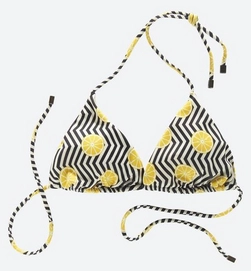 Bikinitop OAS Women Black Lemon