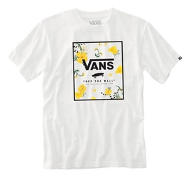 T-Shirt Vans Men Print Box SS White Super Bloom