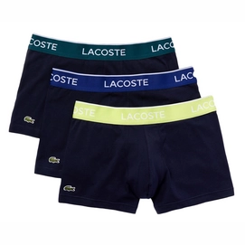 Boxershort Lacoste Men Casual Navy Blauw (Set van 3)