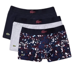 Boxershort Lacoste Men Casual Prints Multi (Set van 3)