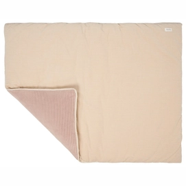 Boxkleed Koeka Vik Sand/Grey Pink (75 x 95 cm)