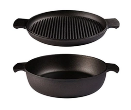 Topf / Pfanne Skeppshult Casserole / Grillpfannen-Deckel 27 cm