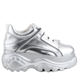 Sneaker Buffalo 1339-14 2.0 Silver Nappa Leather Damen-Schuhgröße 38