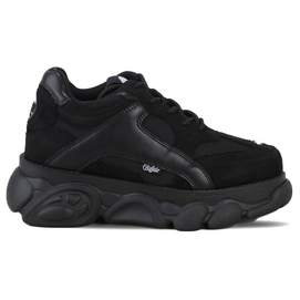 Sneaker Buffalo Colby Black Imi Leather Imi Suede Textile Leather