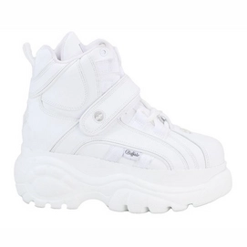 Sneaker Buffalo Plateau High Piping Lace Blanco Soft Lace Damen-Schuhgröße 41