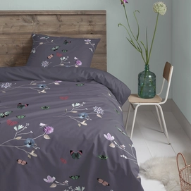 Bettwäsche Cinderella Emilie Grey Mako-Satin