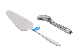Tortenheber Mit 6 Kuchengabeln BK Vliet (7-teilig)