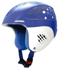 Skihelm Alpina Carat Junior Blue Diamonds Blauw