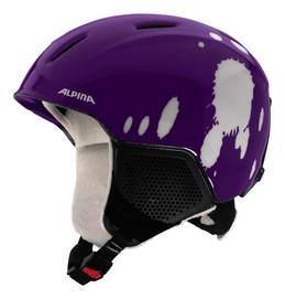 Skihelm Alpina Carat LX Deep Violet Blob Kids