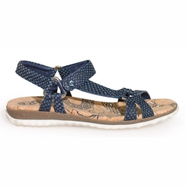 Sandalen Panama Jack Caribel Snake B1 Napa Marino Navy