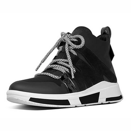 FitFlop Carita™ High-Top Sneakers Black Damen