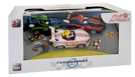 Pull & Speed Auto Carrera Mario Kart Wii (3-Delig)