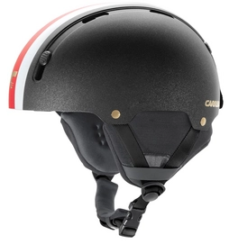 Skihelm Carrera ID Act Black Glitter Stripe