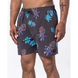 Badehose Rip Curl Tropical Vibes 16" Volley Washed Black Herren