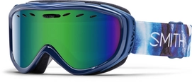 Skibril Smith Cadence Crystalline Frame/Green Sol X Mirror/Yellow Lens