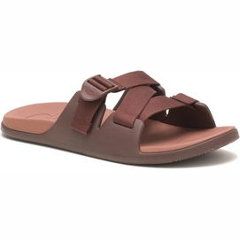 Slipper Chaco Men Chillos Slide Chocolate Pink