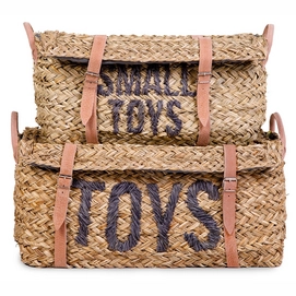 Aufbewahrungskörbe Childhome Toys Litte Toys Rattan Naturel
