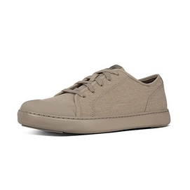 Baskets FitFlop Men Christophe™ Soft Canvas Toe-Cap Timberwolf
