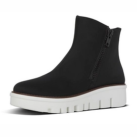 FitFlop Chunky™ Zip Ankle Boots Black