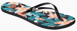 Slipper Reef Women Bliss Full Black Hibiscus