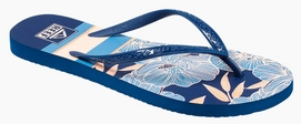 Slipper Reef Women Seaside Prints Navy Blossom