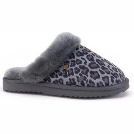 Pantoufle Warmbat Women Collie Print Panther Grey