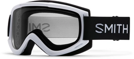 Skibril Smith Cascade Classic White Frame/Clear Lens