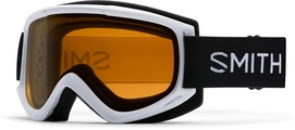 Skibrille Smith Cascade Classic White Frame Gold Lite
