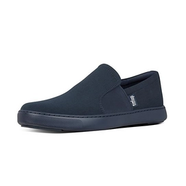 FitFlop Men Collins™ Soft Canvas Slip-Ons Midnight Navy