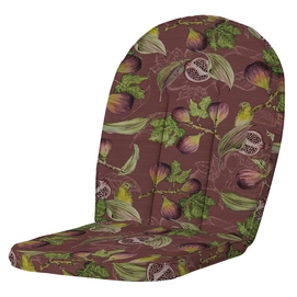 Gartenstuhlkissen Madison Kettler Comfort Prince Jasmijn Bordeaux Niedriglehner