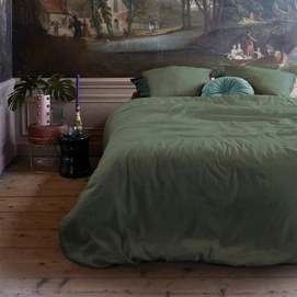 Bettwäsche At Home by Beddinghouse Easy Olive Green Baumwolle-135 x 200 cm