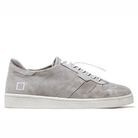 D.A.T.E. Court Perforated Sneaker Gray