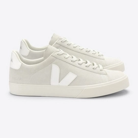 Baskets Veja Women Campo Suede Natural White