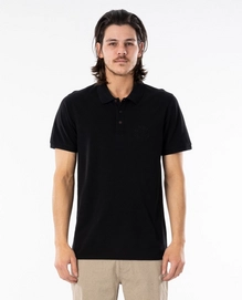 Polo Rip Curl Homme Faded Black