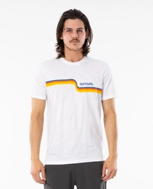 T-Shirt Rip Curl Hommes Surf Revival Tee White