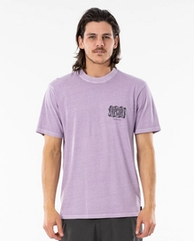 T-Shirt Rip Curl Men Mind Wave Logo Tee Lavender